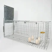 VIANO P2 Živolovna Zamka za Kune i Glodavce – Pocincana, 75 × 26 × 30 cm