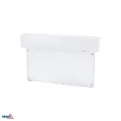 Luxmena zasilna nadometna LED svetilka z avtotestom 4,6 W IP20 3 h BM-C91-MLR2-4NT-AT3H-CNBOP