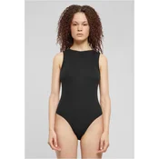 Womens Rib Tank Body - Black