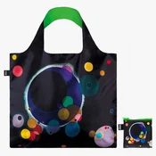 LOQI zložljiva vrečka Wassily Kandinsky, Several Circles Neon, Recycled