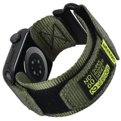 Nereides pašček za Apple Watch 42/44/45 mm – vojaško zelena
