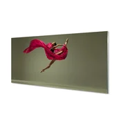 tulup.si Stenska plošča za kuhinjo Ženska roza mrežnega materiala 125x50 cm