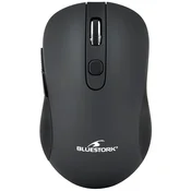 Bluestork bežicni miš - M-WL-OFF60-CRN (1600 DPI, 6 tipki, opticki, crni)