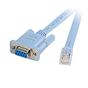 Cisco Console Cable 6ft with RJ45 and DB9F (CAB-CONSOLE-RJ45=)