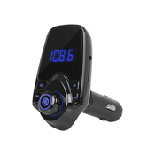 Bluetooth 5.0 auto FM transmiter 2x USB 12V