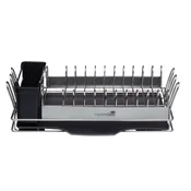 Dish drying rack, stainless steel, 41 x 22 x 13 cm - MasterClass