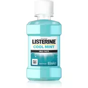 Listerine Cool Mint Mild Taste ustna voda brez alkohola okus Cool Mint 80 ml