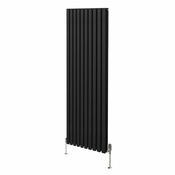 MONSTER Ovalni radiator in ventili - 1800 mm x 600 mm - črn, (21569840)