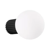 Sollux SL.1712 - Kupatilsko zidno svetlo HALO 1xG9/8W/230V IP44 crna