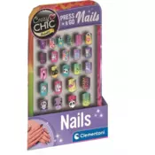 CLEMENTONI Crazy Chic Beauty: Press & Go Nails Animals