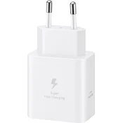 Samsung stenski polnilec z enim USB-C vhodom 45W bele barve EP-T4511NWE