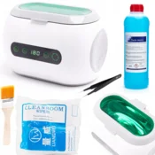 shumee Komplet: čistilec PS-06A + mehka krtača + krpe iz mikrovlaken + čistilec Tech Sonic 1L + pinceta ESD-14