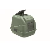 IMAC WC zatvorena posuda za macke Easy cat 40x50x40cm, 2nd LIFE, zelena
