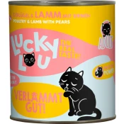 Lucky Lou Life Stage mačja hrana Adult - perutnina in jagnjetina - 800 g