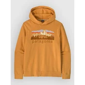 Patagonia Fitz Roy Foothills Daily moški pulover s kapuco dried mango