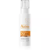 Avene Sun Sensitive tonirana zaščitna krema za suho in občutljivo kožo SPF 50+ 50 ml