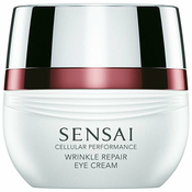 Sensai Cellular Performance Wrinkle Repair krema za okoli oči za vse tipe kože 15 ml za ženske