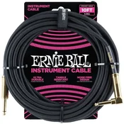Ernie Ball P06081-EB 3 m Ravni - Kotni Instrumentalni kabel (Kot novo)