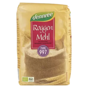 Brašno raženo tip 997 BIO Dennree 1kg