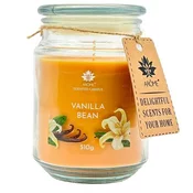 Sveča Arome 510 g, v kozarcu, Vanilla bean