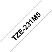 Printer Labels Brother Black/White