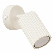 Kremno bela stenska svetilka Gleam – Nice Lamps