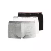 shumee Moške boksarice Tommy Hilfiger, paket treh, črne/sive/bele, velikost S