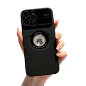 PC ovitek za iPhone 14 Pro Max z zaščito kamere – Združljiv z MagSafe, Črna