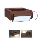 Brilagi - Spoljašnje LED zidno svetlo CROTONE LED/7W/230V braon IP54