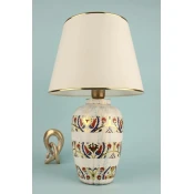Opviq Stona lampa YL681, 32x24x52 cm, IP20, Belo-zlatne boje