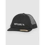 Rip Curl Brand Icon Trucker Cap black