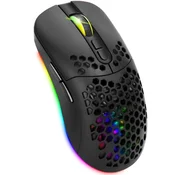 EVEON BM-800 RGB brezžična gaming miška, črna