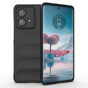 Robusten ovitek Waves za Motorola Edge 40 - črn
