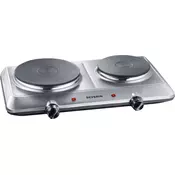 Severin Double Hotplate DK 1014 2000W kompaktna dvojna kuhalna plošča