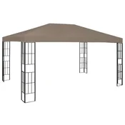 Vidaxl Paviljon 4x3 m taupe