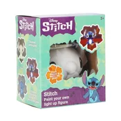 Epee Ustvarjalna svetleča figurica Stitch za barvanje, 5 barv in čopič