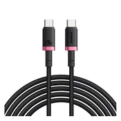 BASEUS DURA kabel za prijenos podataka Type-C - Type-C, 100 cm, CRVENO/CRNO P10377803U03-01