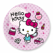 Procos Papirnati krožniki - Hello Kitty 23 cm 8 kosov