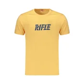 Moška majica s kratkimi rokavi RIFLE oranžne barve