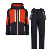 CMP KID SET JACKET AND PANT, otroški smučarski kompleti, črna 35W0294