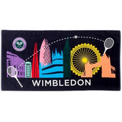 Teniski rucnik Wimbledon London Scene Beach Towel - multicolor