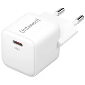 (Intenso) Hišni polnilec, hiter, USB-C, 3A, 30W - Power Adapter W30C Gan