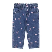 Guess Jeans hlače K6YA05 D1155 Modra Regular Fit