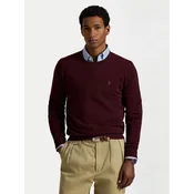 Polo Ralph Lauren Pulover 710974148008 Bordo rdeča Regular Fit