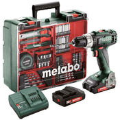 Akumulatorska bušilica - odvrtac Metabo BS 18 L SET sa priborom (602321870)