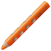 Lyra Groove TripleOne Ergonomic Triangular 3-In-1 Barvni svinčnik Light Orange 1 kos