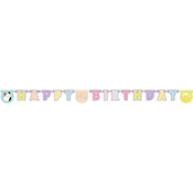 Procos Transparent Happy Birthday - Squishmallows 200 cm
