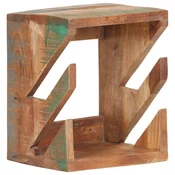 Zidni držac za skateboarde 25x20x30 cm masivno obnovljeno drvo