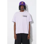 Bombažna kratka majica Aries Sunbleached Temple SS Tee