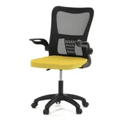 Autronic Pisarniški stol Office chair, rocking mechanism, yellow mesh, KA-K2006 YEL